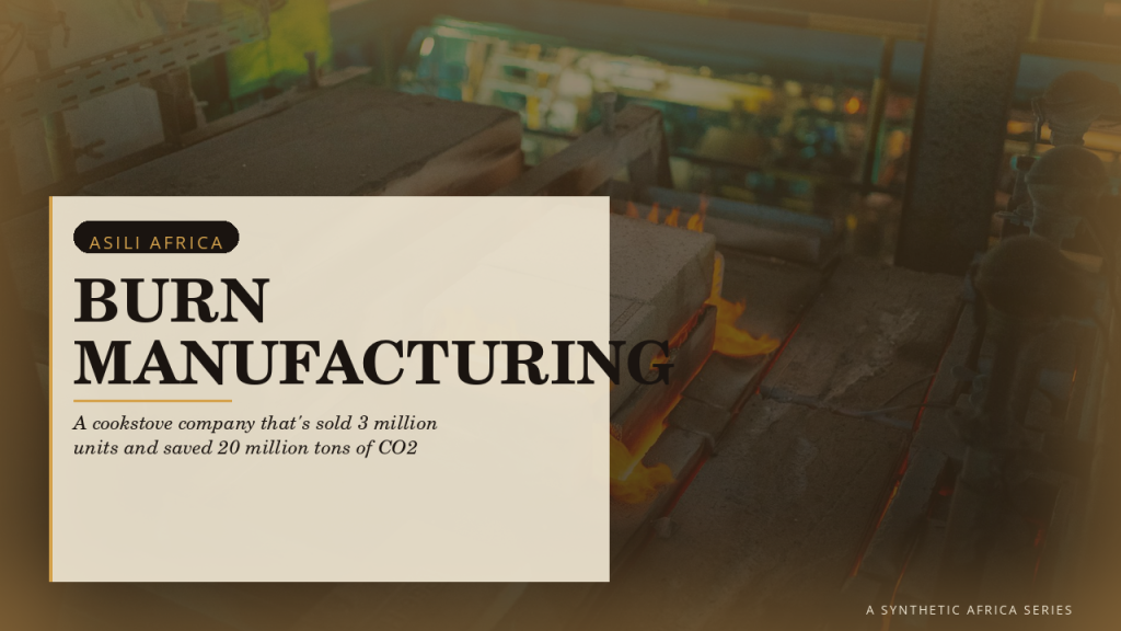 BURN Manufacturing Asili Africa episode artwork